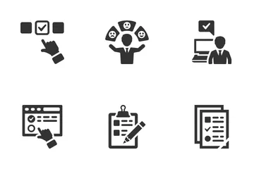 Survey & Rating Icon Pack