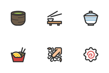 Sushi Feast (Filled) Icon Pack