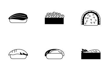 Sushi Topping Icon Pack