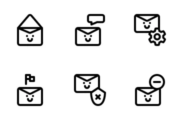 Nette E-Mail Symbolpack