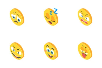 Süßes Emoji Symbolpack