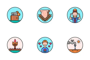 Sustainable Development Icon Pack