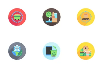 Sustainable Economy Icon Pack