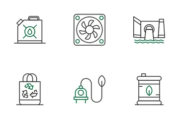 Sustainable Energy Icon Pack
