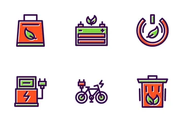 Sustainable Energy Icon Pack