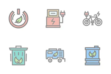 Sustainable Energy Icon Pack