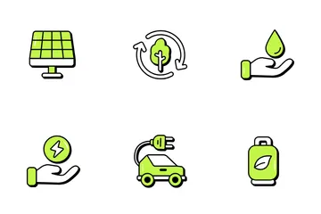 Sustainable Energy Icon Pack