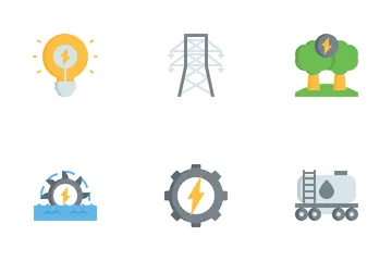 Sustainable Energy Icon Pack