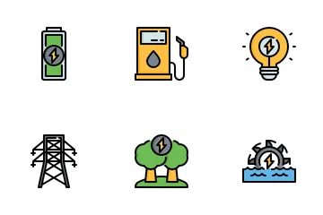 Sustainable Energy Icon Pack