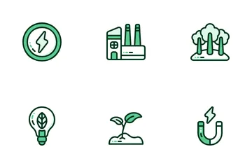 Sustainable Energy Icon Pack