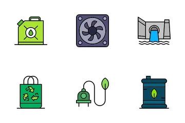 Sustainable Energy Icon Pack