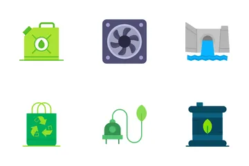 Sustainable Energy Icon Pack