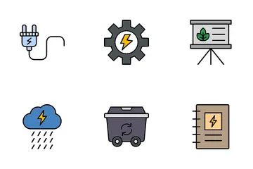 Sustainable Energy Icon Pack