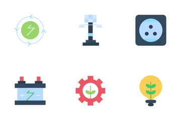 Sustainable Energy Icon Pack