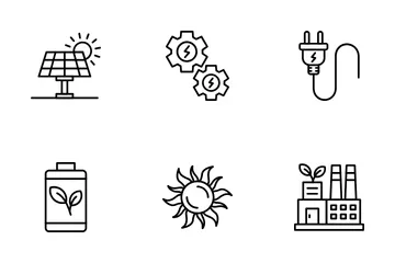 Sustainable Energy Icon Pack