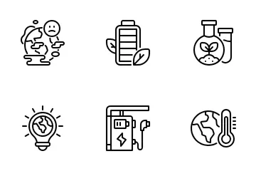 Sustainable Energy Icon Pack