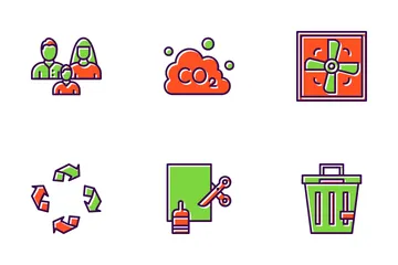 Sustainable Living Icon Pack