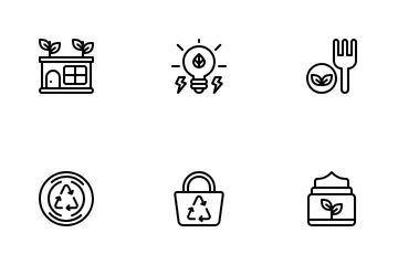 Sustainable Living Icon Pack