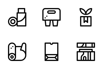 Sustainable Packaging Icon Pack