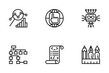 Sviluppo web Icon Pack