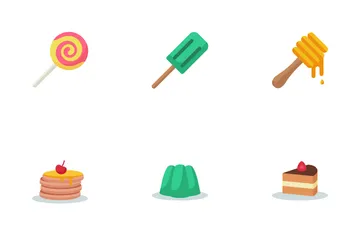 Sweet And Dessert Icon Pack