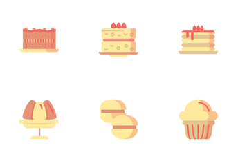 Sweet And Dessert Icon Pack