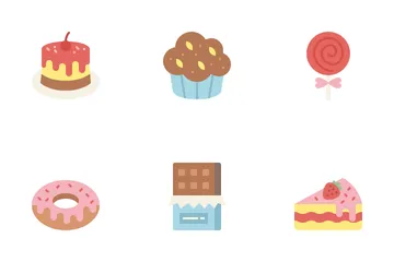 Sweet And Dessert Icon Pack