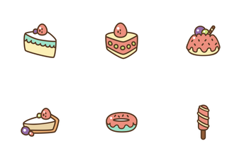 Sweet And Desserts  Icon Pack