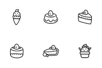 Sweet And Desserts  Icon Pack