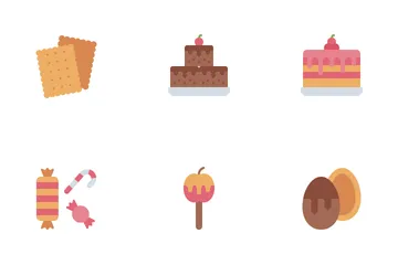 Sweet Dessert Icon Pack