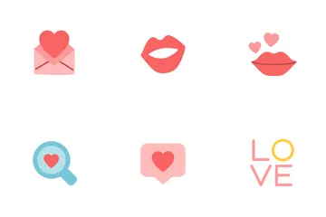Sweet Love Stickers Icon Pack