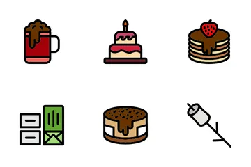 Sweets And Candies Icon Pack