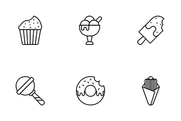 Sweets And Candies Icon Pack