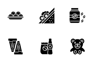 Sweets And Dessert Icon Pack