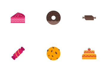 Sweets & Confectionery  Icon Pack