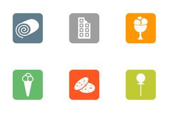 Sweets & Confectionery Icon Pack
