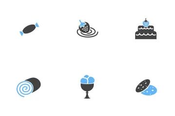Sweets & Confectionery Icon Pack