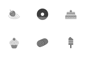 Sweets & Confectionery Icon Pack