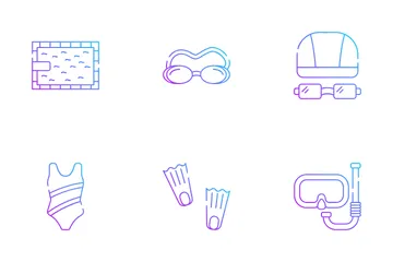 Swimming Icon Pack