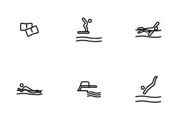 Swimming Icon Pack