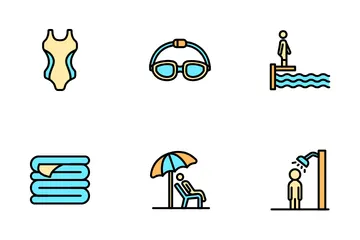 Swimming Pool Icon Pack