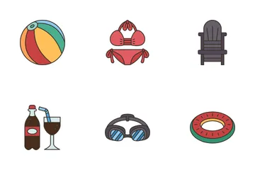 Swimming Pool Icon Pack