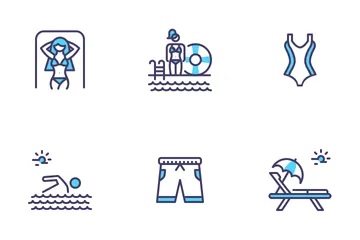 Swimming Pool Icon Pack