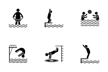 Swimming Pool Icon Pack