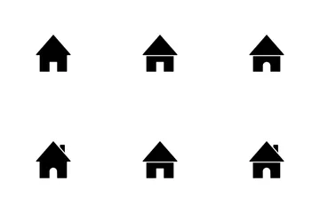 Symbole de la maison Pack d'Icônes