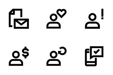 Symbole und Pfeile Symbolpack