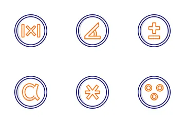 Symboles mathématiques Pack d'Icônes