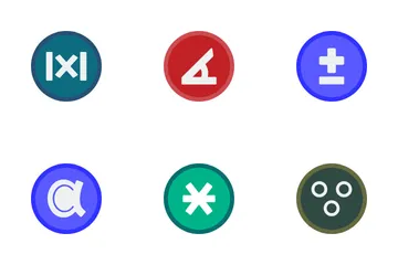 Symboles mathématiques Icon Pack