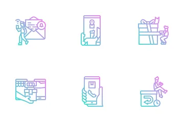 Système logistique Pack d'Icônes