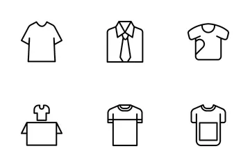T Shirt Icon Pack